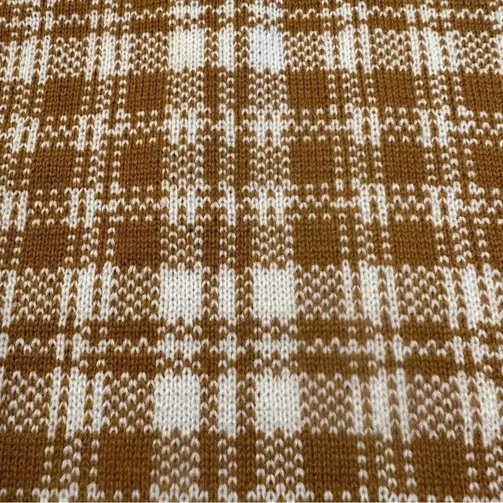 NWT $60‎ Timberland Gender Neutral Tan Plaid Long Scarf